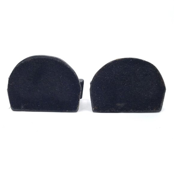 Vintage Cast Iron Amish Man Woman Bookends Pioneer - Picture 9 of 11